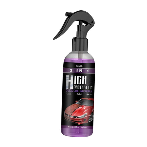 3-in-1 Nano Coating & Car Scratch Polish Spray (Pack of 2) – Waterless Wash & Gloss Shield